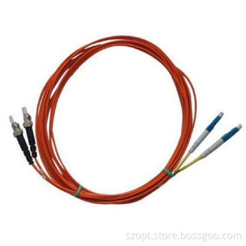 LC-ST MM DX Patch Cord with High Reliability, Cost Effective